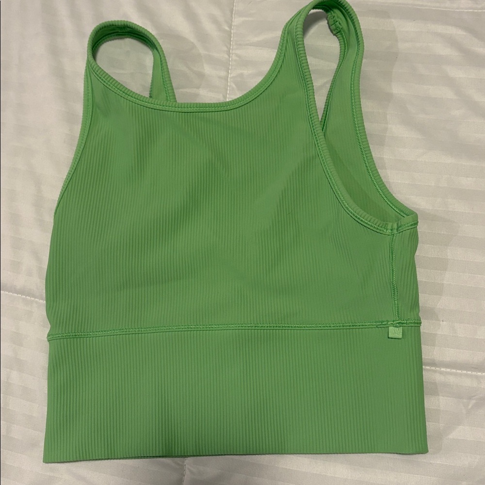 Lululemon ribbed crop top tank